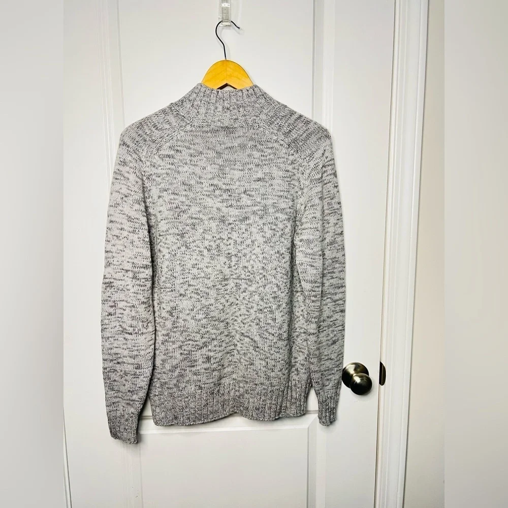Peter Millar Men’s cotton Wool blend Gray Roll Neck Sweater Sz M